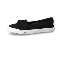 Dockers by Gerli Ballerina Freizeitschuh mit auffälliger Schleife schwarz 36 EU