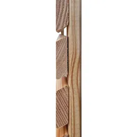 Delta Sichtschutzelement 180 x 180 cm natur Holz