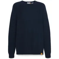 Timberland Mens Raglan Sleeve Rib Sweater dark sapphire S