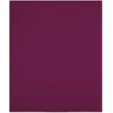 vidaXL Spannbettlaken Jersey-Baumwolle 90 x 200 cm Bordeauxrot 2 St.