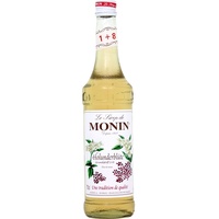 (14,79€/l) Le Sirop de Monin Holunderblüte Sirup 1:8 0,7l Flasche