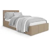 Muralo Polsterbett 90 x 200 cm Beige
