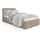 Muralo Polsterbett 90 x 200 cm Beige