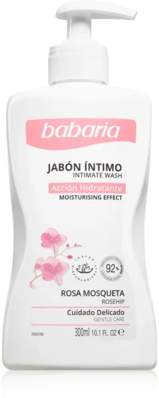 Babaria Rosa Mosqueta Damen-Duschgel zur Intimhygiene mit dem Extrakt der Hunds-Rose 300 ml