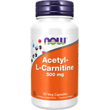 NOW Foods Acetyl-L-Carnitine 500 mg Kaseln 50 St.