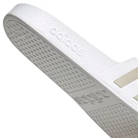 Adidas Adilette Aqua Cloud White / Platinum Metallic / Cloud White 47