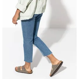 Birkenstock Arizona Birko-Flor Nubuk stone 43