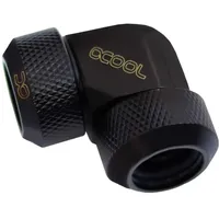 Alphacool Eiszapfen 13mm Hardtube Anschraubtülle 90° L-Verbinder Wasserkühlung-Winkelverbinder