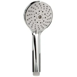 tecuro Handbrause ew-100 mit 5-Funktionen - Ø 100 mm mit Antikalkdüsen, verchrom