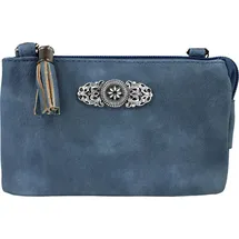 Trachtenland Sofia Umhängetasche Kunstleder Blue