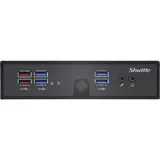 Shuttle XPC slim DS50U3 Intel i3-1315U 2x LAN (1x 2.5Gbit,1x 1Gbit), 1xCOM,1xHDMI,1xDP, (Intel Core i3-1315U), Barebone
