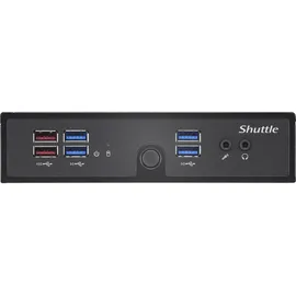 Shuttle XPC slim DS50U3 Intel i3-1315U 2x LAN (1x 2.5Gbit,1x 1Gbit), 1xCOM,1xHDMI,1xDP, (Intel Core i3-1315U), Barebone