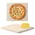 Vevor Pizzastein 406 x 355 mm Cordierit beige