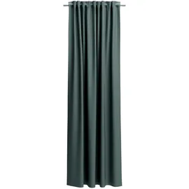 Neutex for you! Verdunkelungsvorhang NEUTEX FOR YOU "INSULA", grün (hellsalbei), Gardinen, 235cm, Multifunktionsband, 140cm, Polyester, Uni-Dimout für starke Verdunklung, nach Maß, B:140cm H:235cm
