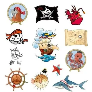 Die Spiegelburg Tattoos - Capt'n Sharky,