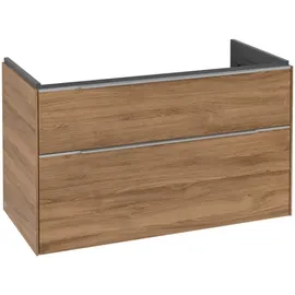 Villeroy & Boch Subway 3.0 Waschtischunterschrank, 2 Auszüge, C57000RH