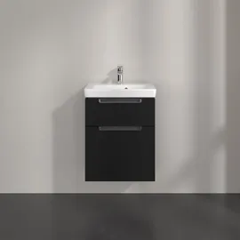 Villeroy & Boch Waschtischunterschrank 2 Auszüge 48,5 x 59 x 38 cm Schwarz