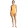 adidas 3 Stripes High Neck 2-way Straps Badeanzug Pure Tangerine 44