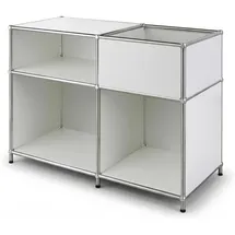 Floordirekt Metallregal Concept Epure MK-030 88 x 40 x 65 cm Weiß