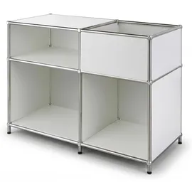 Floordirekt Metallregal Concept Epure MK-030 88 x 40 x 65 cm Weiß