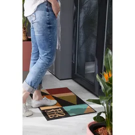Wash+Dry Retro Shapes 50 x 75 cm Bunt