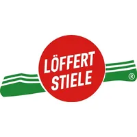 Löffert Besenstiel L.1200mm D.24mm unlackiert,m.konischem Metallgehäuse Espe
