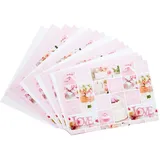 Buntpapierfabrik Ludwig Bähr URSUS Bastelblock "Hochzeit Rose"