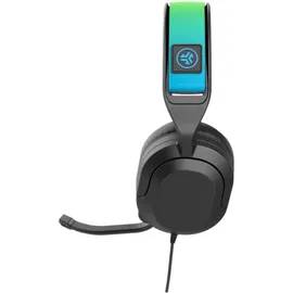 JLab Nightfall Wired Gaming Headset Black Kabelgebunden, 3,5-mm-AUX-Konsolenkabel