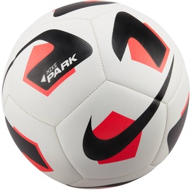 Nike Unisex – Erwachsene Fußball Park, White/Bright Crimson/Black, DN3607-100, 3
