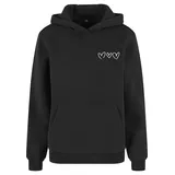 miss tee Hoodie Always Trust Your Heart schwarz M