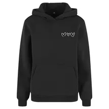 miss tee Hoodie Always Trust Your Heart schwarz M