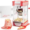 SALCO Popcornmaschine Coca-Cola SNP-27CC, rot, B:24,8cm H:29cm T:49cm, Popcornmaschinen, Großer Zubereitungsbehälter von 60 ml mit integriertem Heizsystem