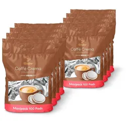 Tchibo - Caffè Crema Vollmundig - 8x 100 Pads - Intensität: 4/6