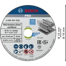 BOSCH Trennscheiben Expert for Inox
