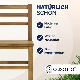 CASARIA Barhocker 75 cm Sitzhöhe Holz Akazie Braun