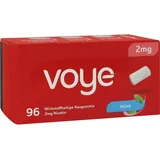 fertin pharma a/s Voye Mint 2 mg Wirkstoffhaltige Kaugummis mit Nikotin 96 St.