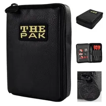 KARELLA Darttasche THE PAK - leder schwarz, bunt Einheitsgröße