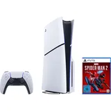 Sony PlayStation 5 Spielekonsole »Disk Edition (Slim) + MARVEL’S SPIDER-MAN 2«, schwarz-weiß