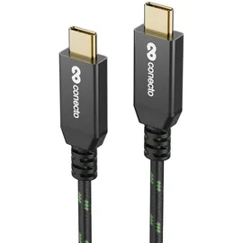 conecto USB-C auf USB-C 1,00 m Grün/Schwarz