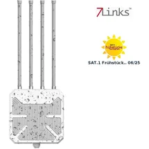 7links Wetterfester Outdoor-WiFi-6-Repeater, bis 3.000 Mbit/s, Dual-Band