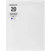 Pagna Office Sichtbuch DIN A4, 20 Hüllen transparent