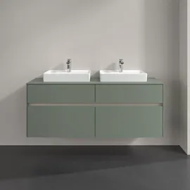 Villeroy & Boch Waschtischunterschrank 140 x 54,8 x 50 cm Soft Green