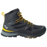 Jack Wolfskin Force Striker Texapore Mid Herren black/burly yellow xt 48