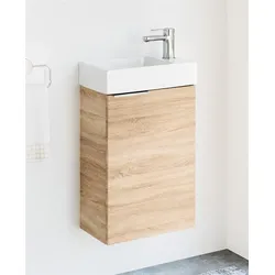 Waschbeckenunterschrank 40cm Sonoma Eiche
