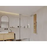 vente-unique Massage-Duschsäule - 20 x 140 cm - Bambus - SOLAL