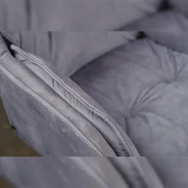 KAWOLA TERRY Velvet Grau