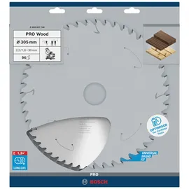 Bosch Kreissägeblatt Standard for Aluminium für Akkusägen 305x2.2/1.6x30, 96 Zähne
