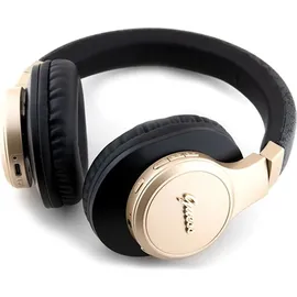 GUESS Kopfhörer Bluetooth GUBH604GEMK Schwarz 4G Script