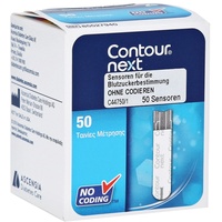 CONTOUR Next Sensoren Teststreifen 50 Stück