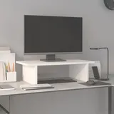 vidaXL Monitorständer 50x27x15 cm Weiß